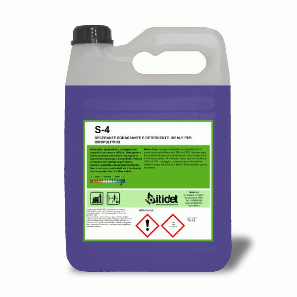 S-4 Deceranti e Sgrassanti Itidet