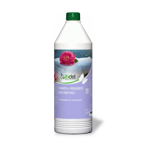 MORBIDO e PROFUMATO ROSA ORIENTALE Detergenti per tessuti Itidet